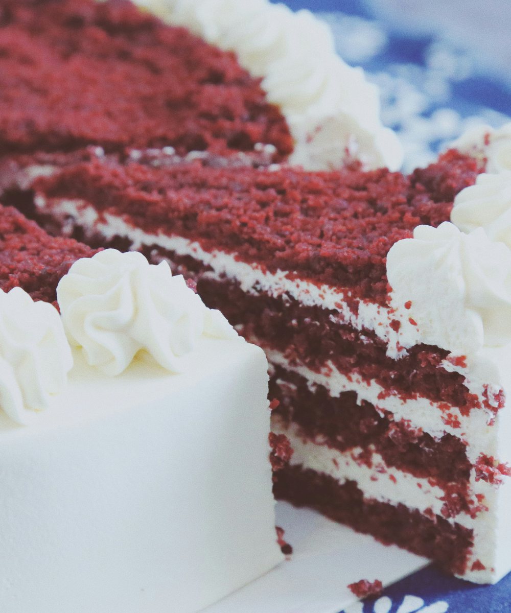 Red Velvet lagkage