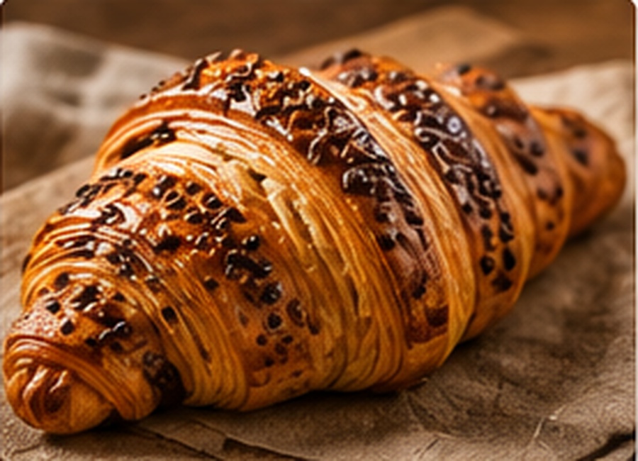 Chokoladecroissant